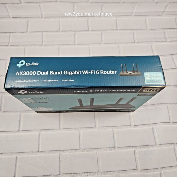 TP-Link Dual-Band AX3000 Wi-Fi 6 Router Archer AX55 | Wireless Gigabit Internet - Picture 2 of 9